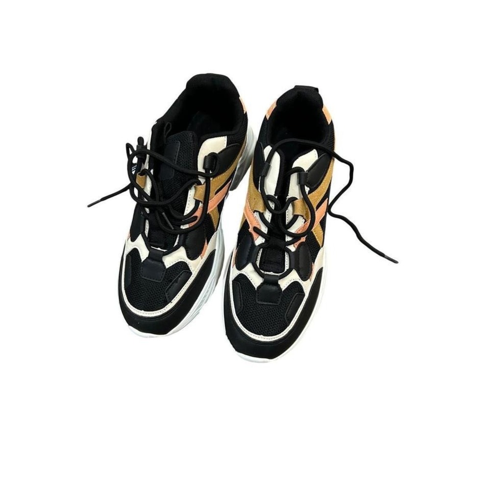 NewRunning Sports 2088-NEW Chunky Platform Sneakers Multi-Color Mesh Shoes